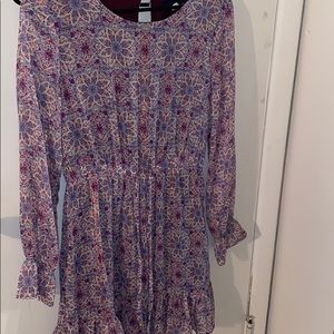 Blue Rain by Francesca’s Floral Dress